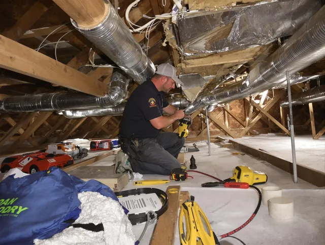 Professional air duct repair by Hanover Air Duct Cleaning in Hanover