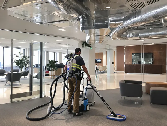 Commercial duct cleaning service by Hanover Air Duct Cleaning in Hanover