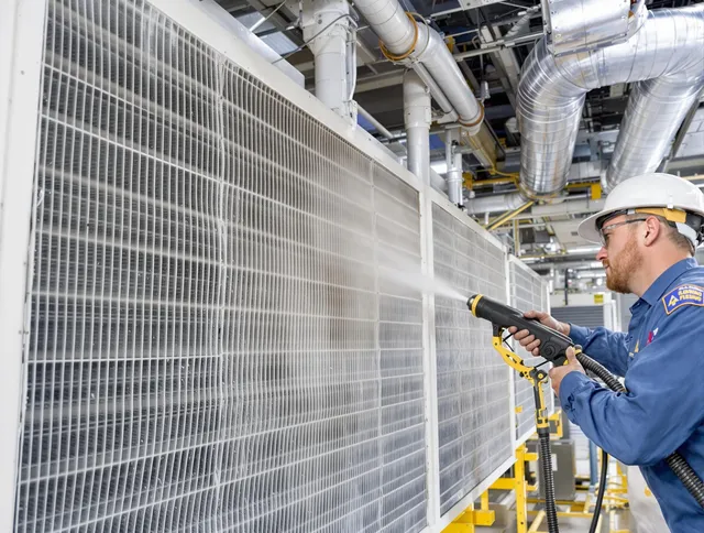Professional commercial coil cleaning by Hanover Air Duct Cleaning in Hanover